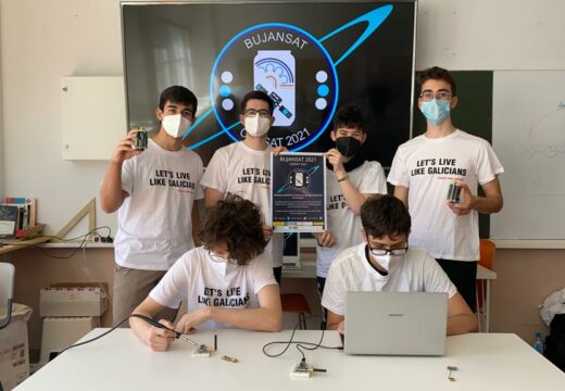Estudantes do IES David Buján de Cambre representarán a Galicia na fase nacional do Certame de Proxectos Espaciais Cansat